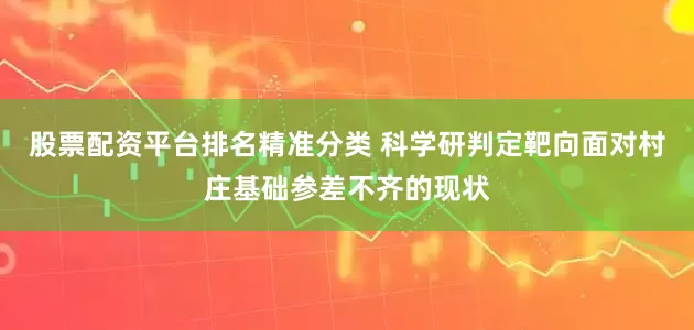 股票配资平台排名精准分类 科学研判定靶向面对村庄基础参差不齐的现状